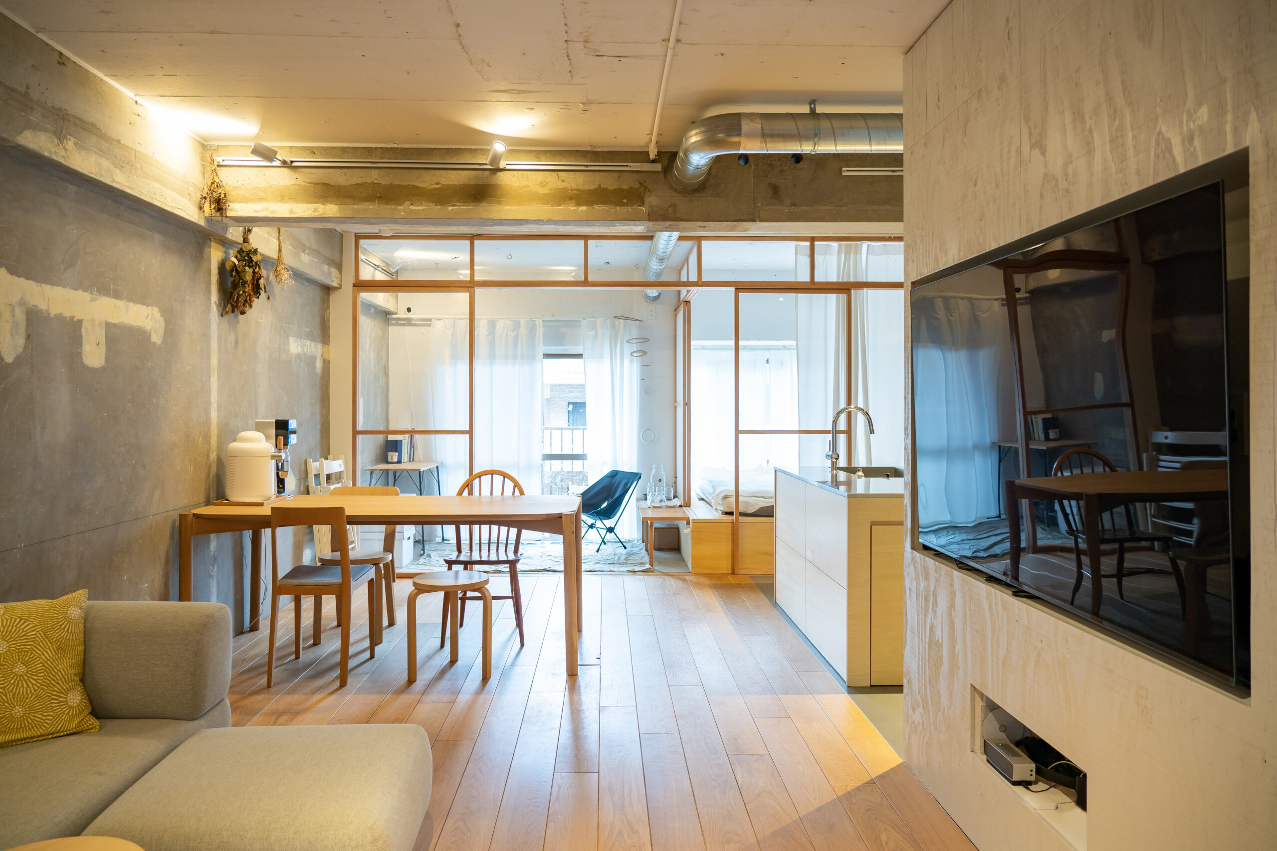 心地よいインナーテラスのある暮らし