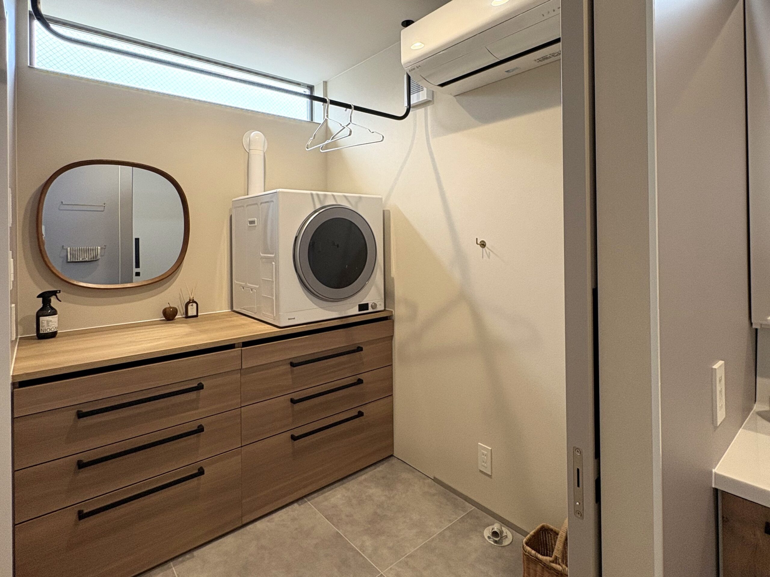 ランドリールームで整う暮らし